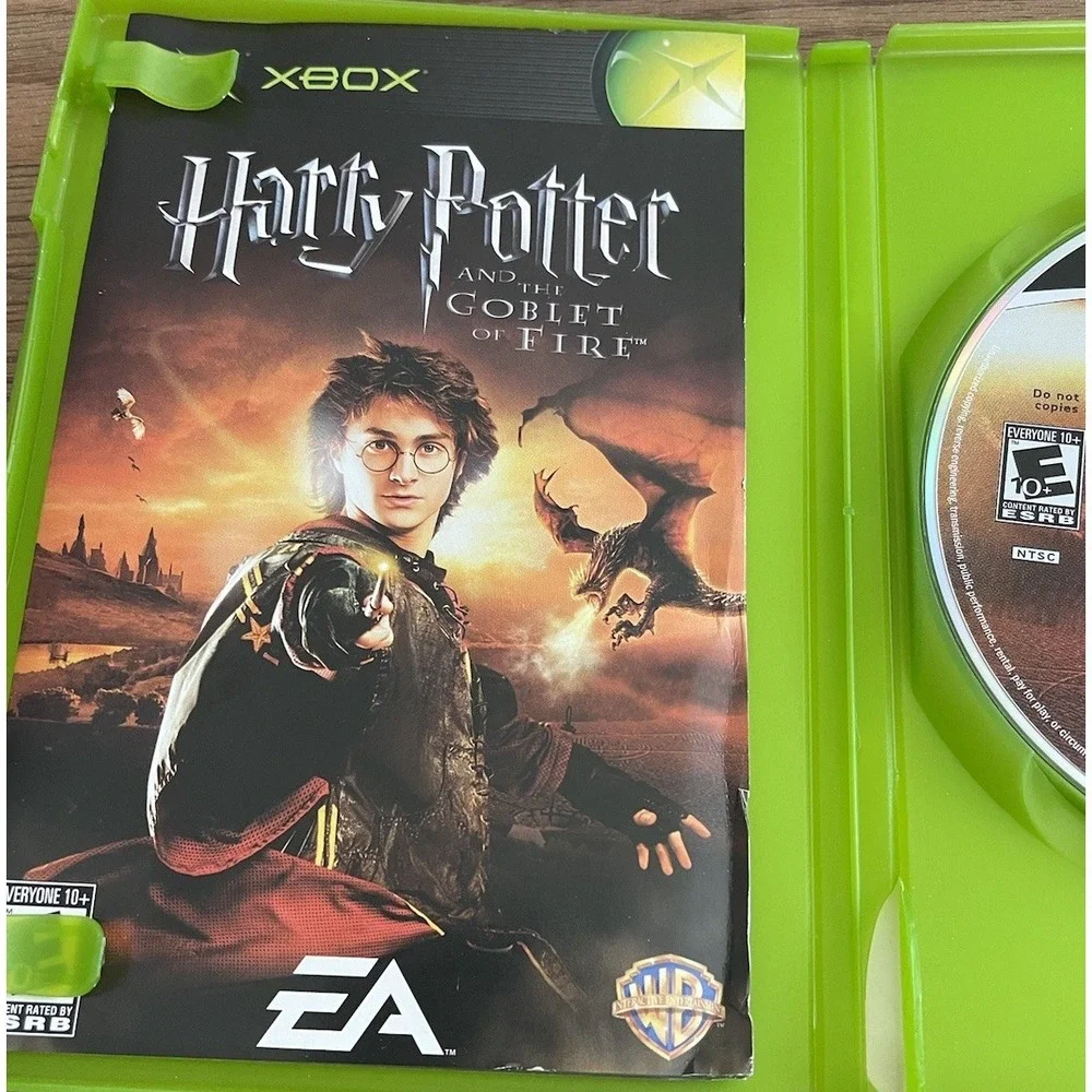 Harry Potter and the Goblet of Fire (Microsoft Xbox, 2005) With Manual